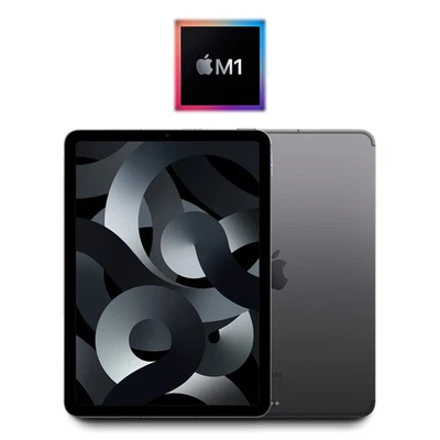 2022 Apple iPad Air 5 256GB WiFi/Unlocked 10.9" - (Space Gray) A2589 w/Warranty - Image 1 of 3