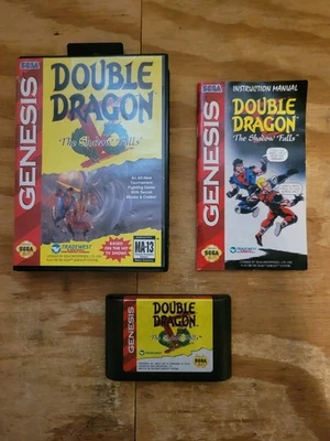 Double Dragon V: The Shadow Falls Sega Genesis, 1994 - Image 1 of 4