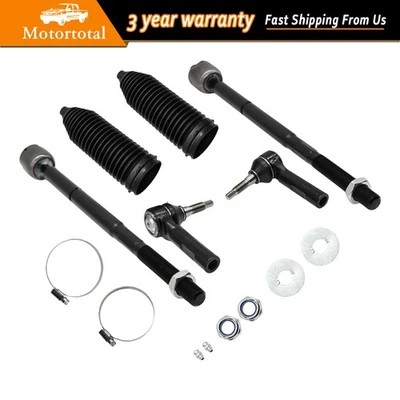 6pc Inner & Outer Tierod Ends for Dodge Charger Challenger 300 RWD 2011 - 2014 Foto 1 de 4