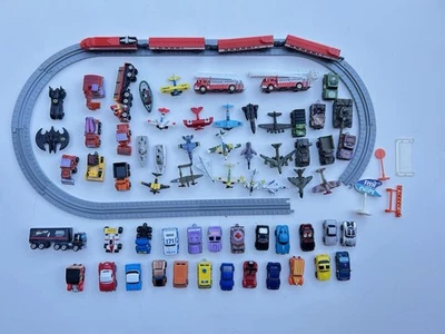 Lot Of 67+ Micro Machines Galoob Cars Planes Train 80’s 90s Vintage - Image 1 of 4