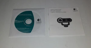 Logitech Webcam Software v2.0 Install Disc and Getting Started Book Manual NEW - Picture 1 of 2