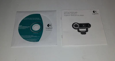 Logitech Webcam Software v2.0 Install Disc and Getting Started Book Manual NEW - Image 1 of 2