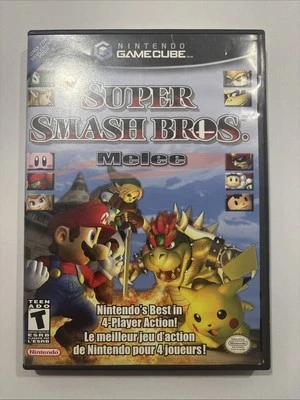 Super Smash Bros Melee (Nintendo GameCube, 2001) Complete CIB Tested - Image 1 of 4
