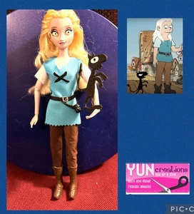 Disenchantment Ooak Puppe - Prinzessin Bean & Luci Handarbeit Sammler Custom Art TV - Bild 1 von 12