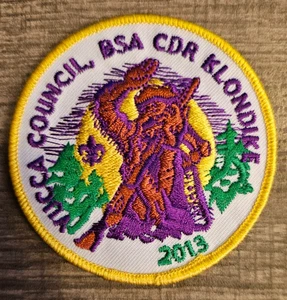 BSA Yucca Council - Boy Scout Klondike 2013 - Camp Dale Resler - Mountain Man - Y - Imagen 1 de 1