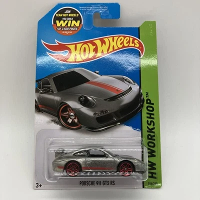 Hot Wheels Zamac Porsche 911 GT3 RS #196 exclusivo de Walmart Foto 1 de 3