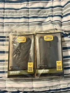 2 New OtterBox Defender Case W/Belt Holster for HTC One Max Black 77-36849 Lot - Picture 1 of 5