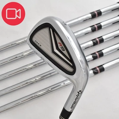 6pcs TaylorMade R9 MAX Irons Set 5-6-7-8-9-P PW NS 950GH Stiff RH Golf Clubs - Image 1 of 4