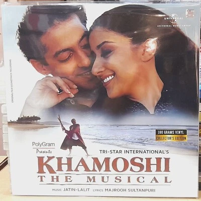 Khamoshi The Musical - Jatin Lalit - Bollywood LP Record Bollywood Sountrack OST - Image 1 of 4