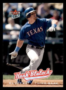2005 Ultra  #114 Hank Blalock Texas Rangers - Picture 1 of 2