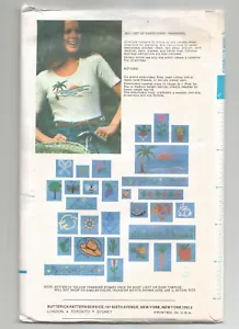 3551 Transfer Pattern McCalls UNCUT Embroidery Designs Vintage 1970s - Picture 1 of 4