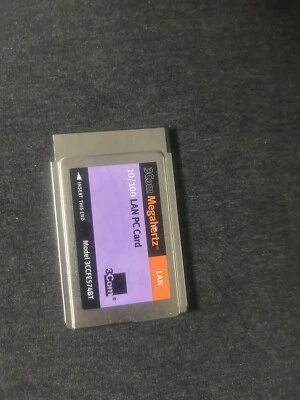 3Com Megahertz 10/100 LAN PC Card / 3CCFE574BT - Image 1 of 2
