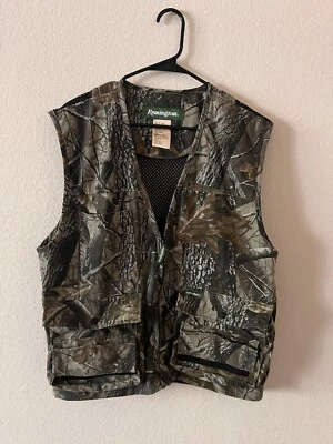 Vintage Remington Hunting Vest Camouflage Realtree Medium - Image 1 of 4