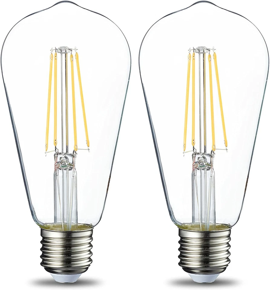 Retro LED  Vintage Amber Light Bulb Antique Retro Amber Edison Filament Bulbs - Image 1 of 1