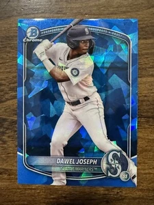 2025 Bowman Chrome Sapphire Edition Dawel Joseph #BCP-8 Mariners - Picture 1 of 2