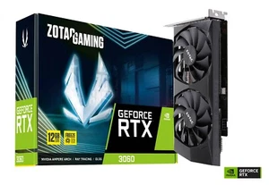 ZOTAC GeForce RTX 3060 Twin Edge OC 12GB GDDR6 Graphics Card - Bild 1 von 2