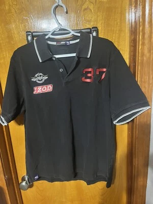 INDYCAR SERIES Racing IZOD Polo Talla Grande Para Hombre Ryan Hunter-Reay 37 Foto 1 de 4