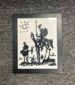 Vintage Pablo Picasso Lithographie auf weißer Lucite Sammlergilde? 1960er Jahre - Bild 1 von 8