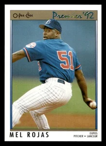 1992 O-Pee-Chee Premier #124 Mel Rojas - Picture 1 of 2