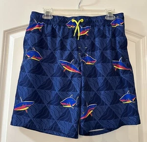 Wonder Nation Boys Swim Trunk With Liner Large 10-12 Husky - Picture 1 of 3