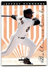 1995 LEAF LIMITED #43 JEFFREY HAMMONDS ORIOLES