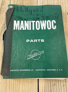 Manitowoc 3900W Teilehandbuch Serie # 395211 Original OEM gebraucht kostenloser Versand - Bild 1 von 7