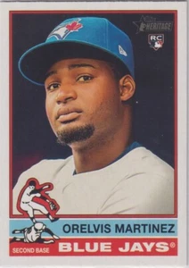 2025 Topps Heritage Orelvis Martinez Rookie #383 Toronto Blue Jays RC - Bild 1 von 1