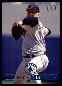 1995 ULTRA ROGER CLEMENS BOSTON RED SOX #10