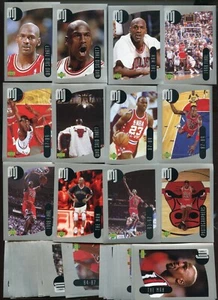 LOOK 100 LOT 1998 UPPER DECK MJ COLLECTION MICHAEL JORDAN STICKERS BULLS 98 - Picture 1 of 1