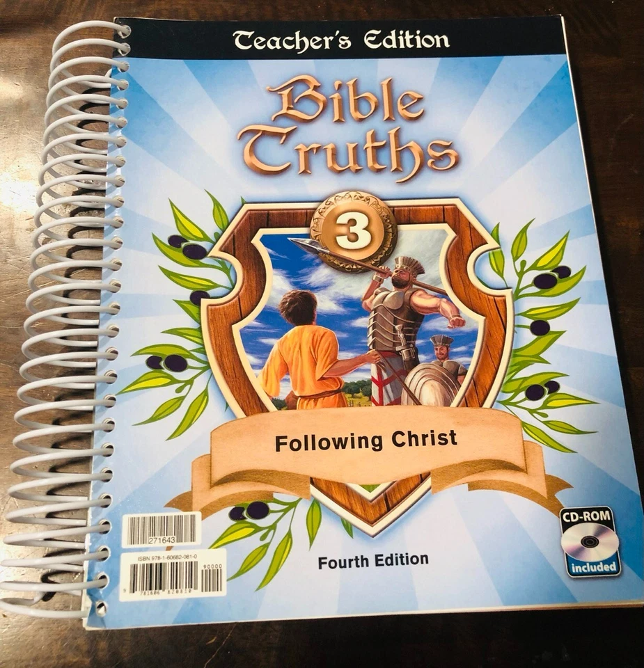 BJU Press Bible Truths 3 Bundle: Teacher's Edition, Tests and Test key - Image 1 of 1