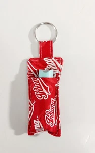 Chapstick Holder, Keychain Lipstick Holder, Lighter Holder, Keychain, Indiana - Picture 1 of 3
