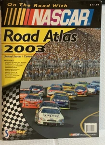 On The Road with Nascar Road Atlas 2003 US/Canada/Mexico - Picture 1 of 2