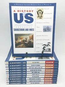 A History of US Complete Set 1-11 3rd Edition American History President GOOD - Imagen 1 de 10