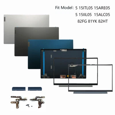 Cubierta trasera LCD para Lenovo ideapad 5 15IIL05 15ITL05 15ARE05 82FG 81YK 82HT 81YQ Foto 1 de 4