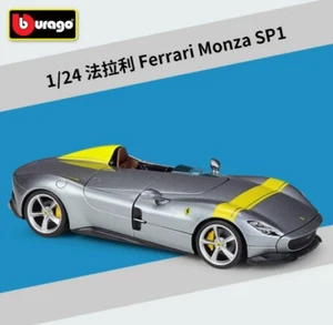 Bburago 1:24 Ferrari Monza SP1 Metal Diecast Model Car New in Box - Picture 1 of 7