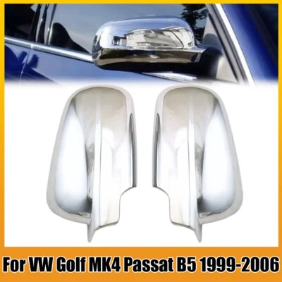 2X Tapas cromadas para Volkswagen Golf MK4 Passat B5 1999-2006 Foto 1 de 4