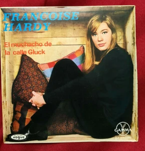 Francoise Hardy Junge Calle Gluck 1966 MEXIKO 4-Spur 7" EP NM Karton P/S - Bild 1 von 4