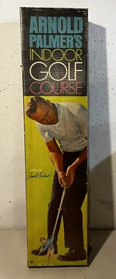 Vintage 1968 Arnold Palmer's Indoor Golf Course Game MARX 5280 Large - Image 1 of 4