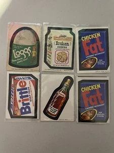 1973 Series 2 and 1974 Series 7 Wacky Packages  Tan Back - Picture 1 of 8