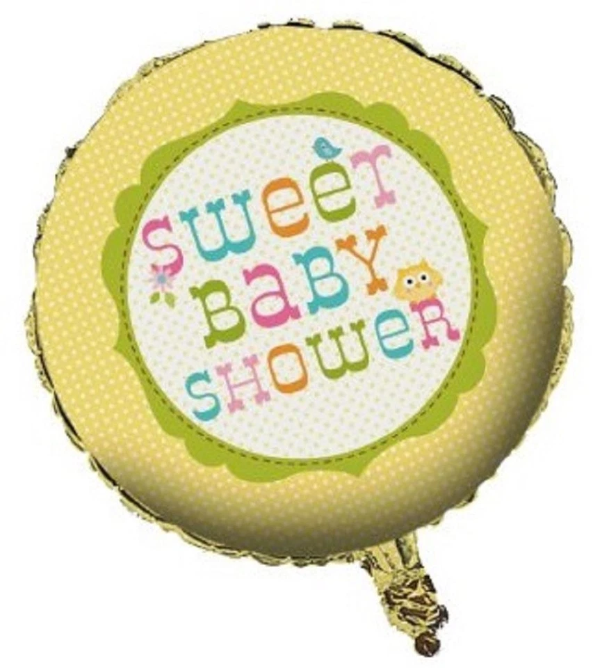 Happi Tree Owl Woodland Animals Baby Shower Party Decoration 18" Mylar Balloon - Image 1 of 1