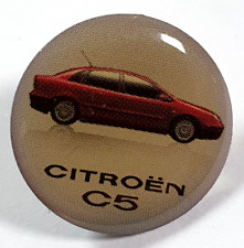Citroen C5 Metal Pin badge.  Clutch Back. french Motor Car