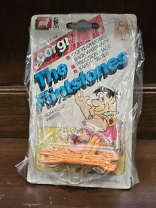 Vintage 1981 80s Corgi Juniors 128 The Flintstones Fred's Flyer Car Vehicle - Picture 1 of 2