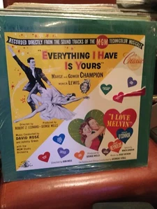 EVERYTHING I HAVE IS YOURS MGM * I LOVE MELVIN  CLASSIC  SEALED LP  *  - Picture 1 of 2