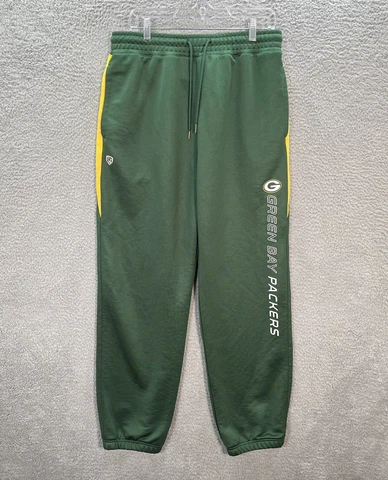 Green Bay Packers Sweatpants Adult Extra Large Green Gold NFL Sweats Activewear Cover