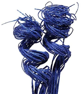 Curly Ting Sparkle Glitter Pack of 40-50 Stems 2ft Royal Blue - Picture 1 of 5