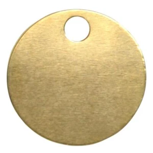 6743 - LLAVES DE ACERO Discos para etiquetas para mascotas - PB 30mm (50) - Imagen 1 de 1