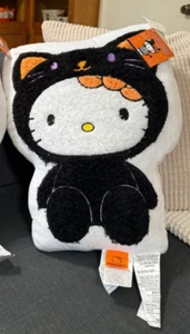 Hello Kitty by Sanrio Halloween Black Cat Costume Plush Pillow - Picture 1 of 1