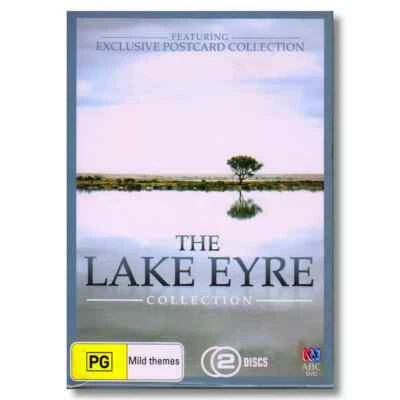 The Lake Eyre Collection + 10 Postcards 2 Disc Box Set Region 4 South Australia  - Image 1 of 3