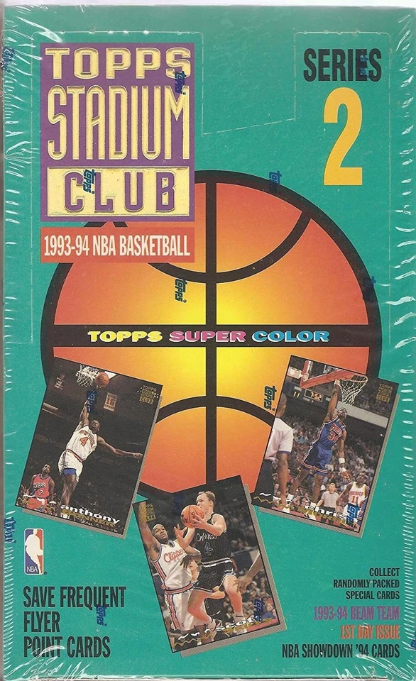 1993-94 Topps Stadium Club NBA Singles Inserts, Rookies, and Vets! - Image 1 of 1