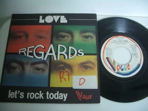 REGARDS 45T LOVE/LET'S ROCK TODAY. VOGUE FRANCE 101274.PROMO. - Picture 1 of 1
